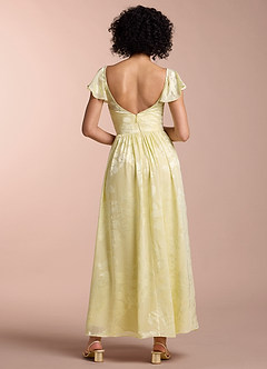 Amora Butter Yellow Maxi Dress image7