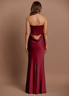Lirielle  Maxi Klänning Merlot image2