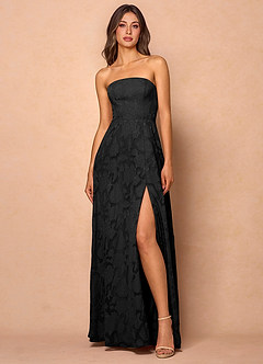 Dolores Black Maxi Dress image4