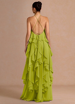 Montana Lemon Green Maxi Dress image2
