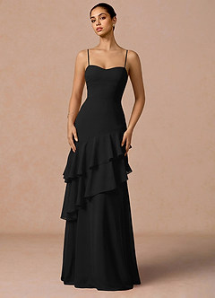 Robe Maxi Noir Celestia image4