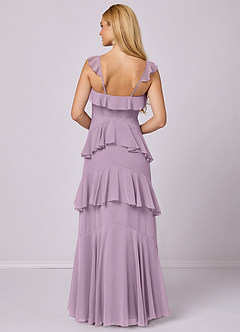 Barbie ♥ Azazie Bridesmaid Dresses Wisteria A-Line Sweetheart Neckline Chiffon Dress image5