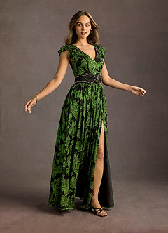 Margeaux Emerald Maxi Dress image4