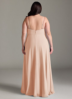 Azazie Akita Bridesmaid Dresses English Rose A-Line Chiffon Dress image6
