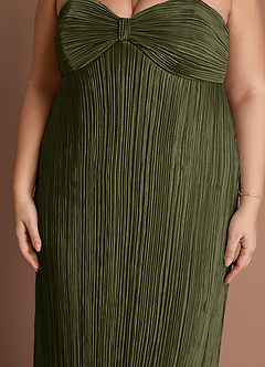 Nephele Maxi Klänning Ljus Mossgrön image12
