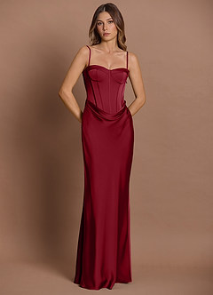 Lirielle  Maxi Klänning Merlot image3