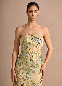 Beabea Lemon Multi Maxi Dress image4