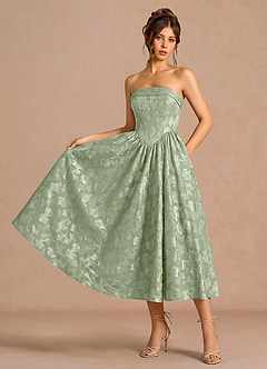 Sadie Lilac Midi Dress image4