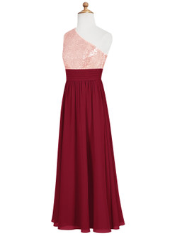 Azazie Sidney A-Line Chiffon Floor-Length Dress image8