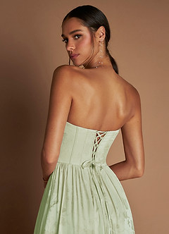 Floria Light Green Maxi Dress image6