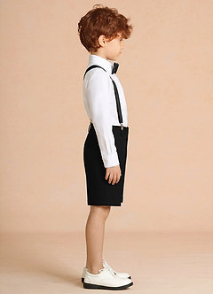 front Oliver Negro Conjunto de 4 piezas de pantalones cortos para niño