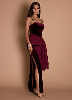 Janelle Wine Maxi Dress image4