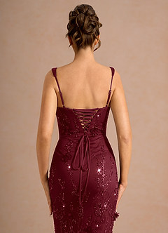 Robe Mi-Longue Vin Zarelle image6