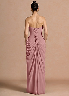 Kaavia Dusty Pink Maxi Dress image2
