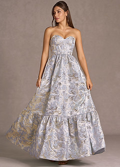 Vestido Morado Claro Largo Ylina image4