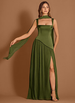 Stephanie Olive Maxi Dress image4