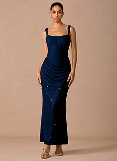 Niamh Navy Maxi Dress image2