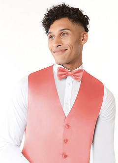 front Matte Satin Vest