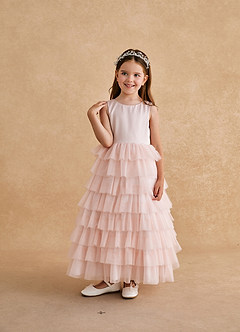 front Juno Flower Girl Headband