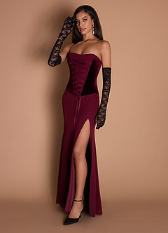 Lexi Viini Lace Up Maxi Mekko image3