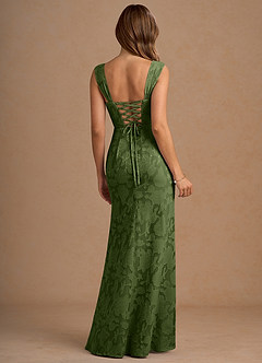 Eliana Olive Maxi Dress image2