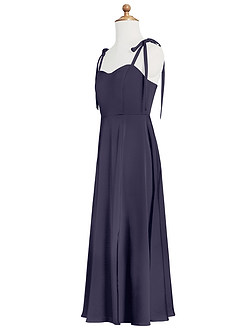 Azazie Rosey Junior A-Linie Herzausschnitt Stretch-Satin Kleid Sturm image10