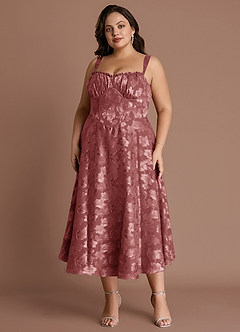 Sylvie Vintage Rose Midi Dress image10