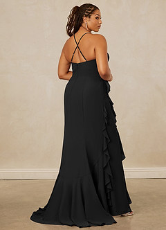 Christian Siriano Bridal for Azazie 1006 Bridesmaid Dresses Ruffle Chiffon Mermaid Dress image15