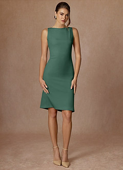 Kennedy Eucalyptus Structured Stretch Dress