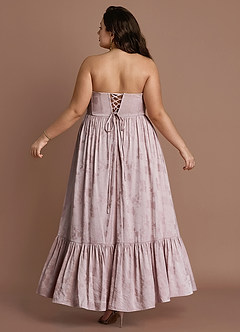 Abito Lungo Rosa Tenue Floria image13