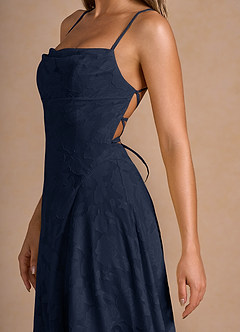 Marlo Navy Corset Prom Dress image6
