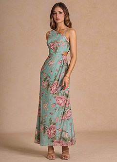 Eden Rose Garden Print Maxi Dress image5