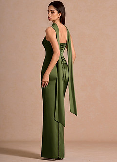 Tansy Olijf Maxi jurk image3