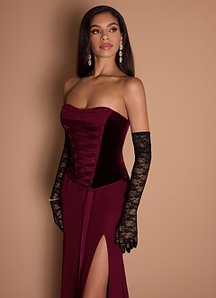 Lexi Viini Lace Up Maxi Mekko image5