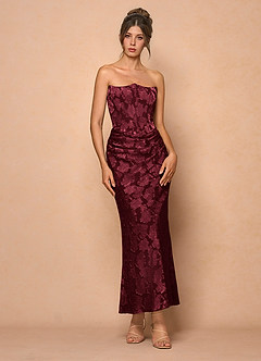 Abito Lungo Vino Ezrena image3