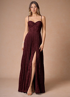 Vestido Vino Largo Akiko image3