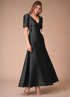 Rosaline Black Maxi Dress image3