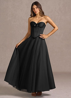 Vestido Negro Largo Quivira image3
