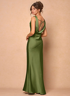 Vestido Oliva Largo Rylina image9