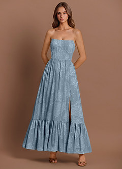Lydia Powder Blue Maxi Dress image5
