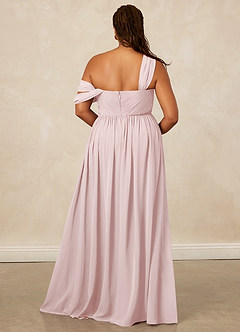 Christian Siriano Bridal for Azazie 1014 Bridesmaid Dresses Blushing Pink A-Line Off the Shoulder Chiffon Dress image17
