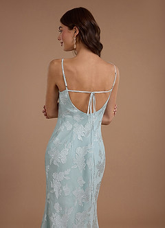 Maxi jurk Yulia Mistblauw image6