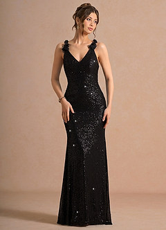Elorae Black Maxi Dress image3