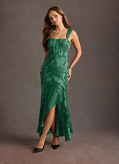Remi Dark Green Maxi Dress image3