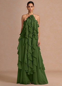 Montana Olive Maxi Dress image4