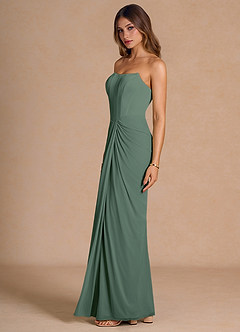 Vestido Eucalipto Largo Anais image5