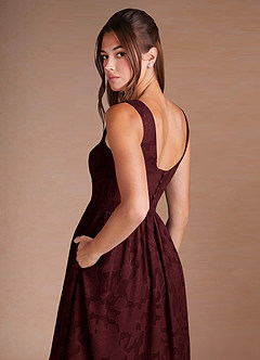 Juliette Wine Midi Dress image2