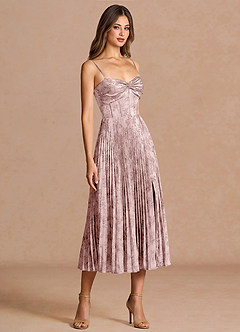 Vesper Pink Midi Dress image5