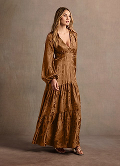 Melissa Coco Long Sleeve Maxi Dress image3
