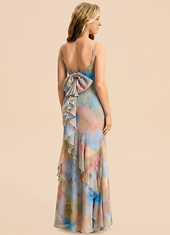 front Azazie Celinae Junior Formal Dress